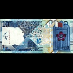اسکناس قطر 10 ریال