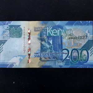 اسکناس کنیا 200 شیلینگ