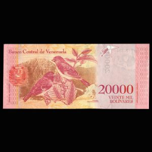 اسکناس 20000 بولیوار ونزوئلا