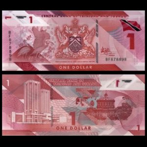 اسکناس پلیمر 1 دلار توباگو